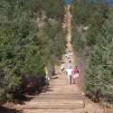 Just Below the Steepest Section of the Manitou Incline