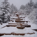 Winter on the Manitou Incline