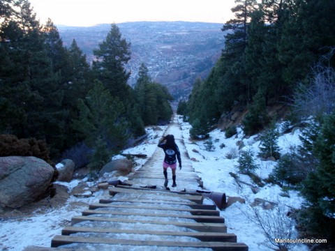 Manitou Incline January 22, 2012