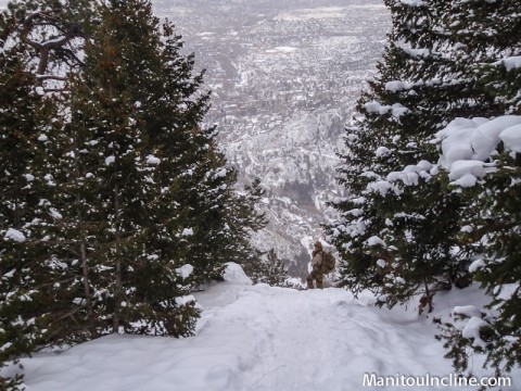 Manitou Incline Above False Summit