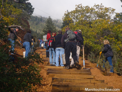 Manitou Incline Work Day