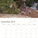 2014 Manitou Incline Calendar - December