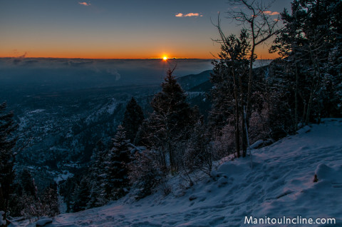 Manitou Incline Sunrise