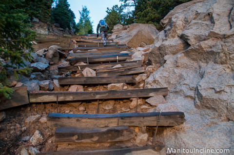 Eroded Section of Manitou Incline
