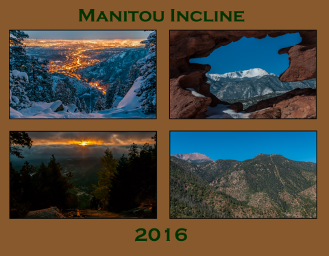 Manitou Incline Calendar 2016 Cover