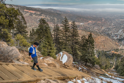 Greg Cummings Descends the Incline on Feb. 27, 2019