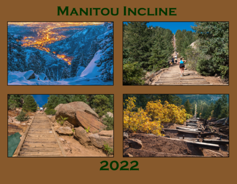 2022 Manitou Incline Wall Calendar Cover